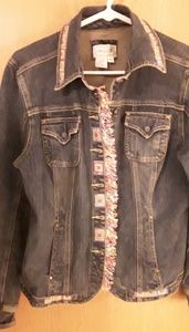 Live a Little Denim Jacket - Size Medium